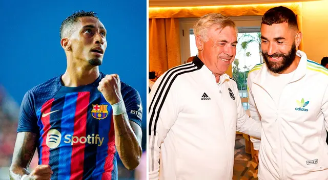 Raphinha ya quiere afrontar el clásico ante Real Madrid