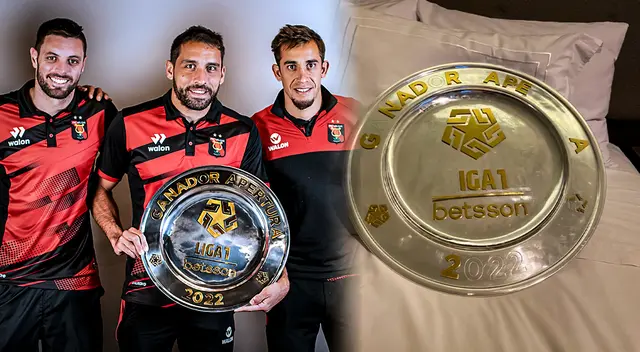 ¡Ahora sí! Liga 1 entregó nuevo trofeo a Melgar por ganar el Torneo Apertura
