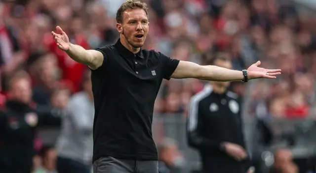 Julian Nagelsmann criticó fichaje de Robert Lewandowski al Barcelona Julian Nagelsmann criticó fichaje de Robert Lewandowski al Barcelona