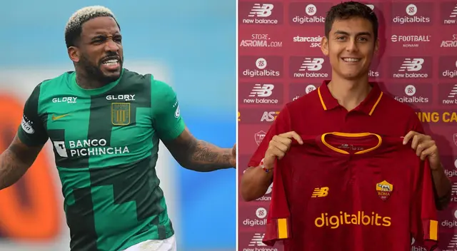 Farfán felicitó a Dybala por su llegada a Roma.