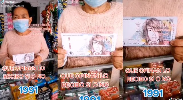 TikTok: le pagan con billete de 100 soles, lo revisa y descubre que tenía la cara del Faraón Love Shady