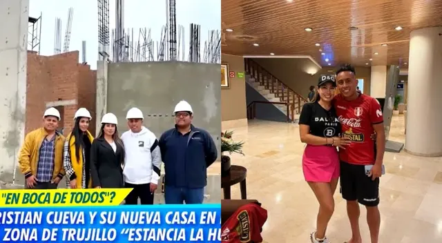 Christian Cueva construye lujosa y exclusiva mansión en Estancia La Huaca en Trujillo.