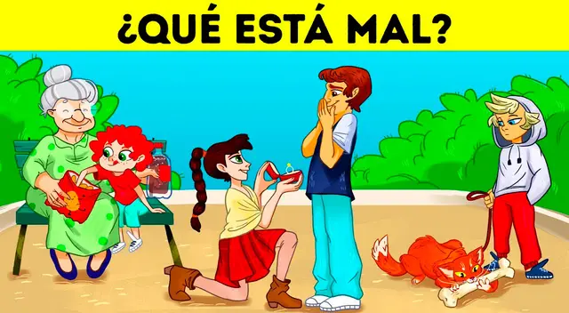 ¿Qué está mal en la imagen? Descifra el acertijo en segundos solo si eres muy INTELIGENTE ¿Qué está mal en la imagen? Descifra el acertijo en segundos solo si eres muy INTELIGENTE