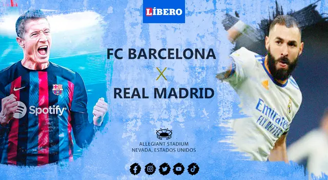 Barcelona vs Real Madrid en amistoso internacional