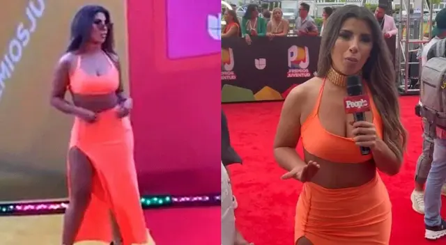 Yahaira Plasencia descarta haber utilizado vestido de 11 euros en Premios Juventud: “Lo mandé a hacer”