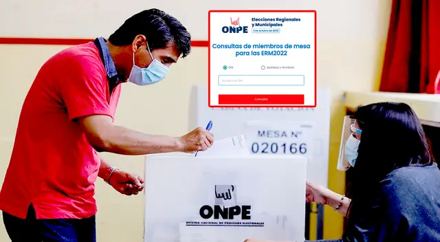 Conoce más detalles si saliste elegido como miembro de mesa.