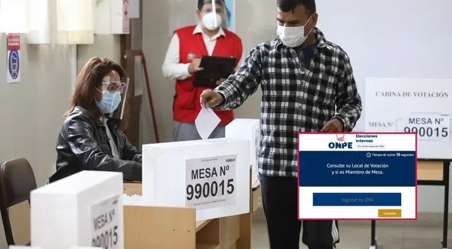 ONPE: consulta aquí dónde votar y cómo ubicar tu local de votación 2022 ONPE: consulta aquí dónde votar y cómo ubicar tu local de votación 2022