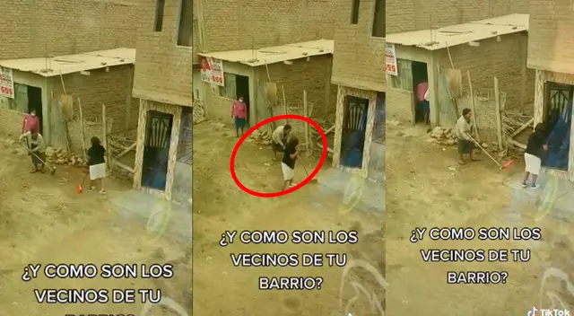 TikTok viral: vecinas peruanas protagonizan 'duelo de escobas' en plena vía pública TikTok viral: vecinas peruanas protagonizan 'duelo de escobas' en plena vía pública