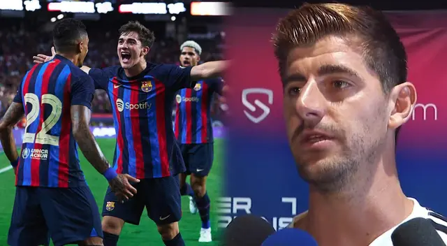 Courtois dio declaraciones tras la derrota de Real Madrid ante Barcelona