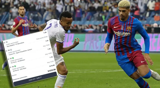 Hincha apostó 10 soles por el triunfo de Barcelona ante Real Madrid y se llevó gran suma de dinero Hincha apostó 10 soles por el triunfo de Barcelona ante Real Madrid y se llevó gran suma de dinero