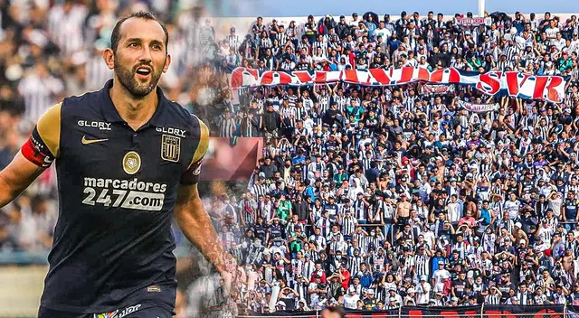 Hernán Barcos contento por el apoyo del hincha de Alianza Lima