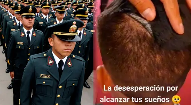 El joven no tuvo otra opción al no dar con la talla para postular a la PNP. El joven no tuvo otra opción al no dar con la talla para postular a la PNP.