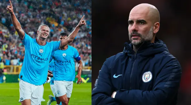 Erling Haaland tiene contrato con Manchester City hasta 2027.