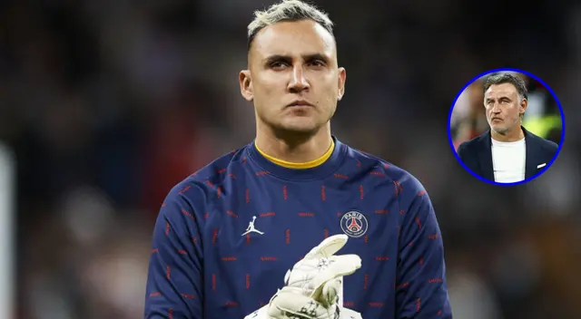 Keylor Navas será suplente en PSG