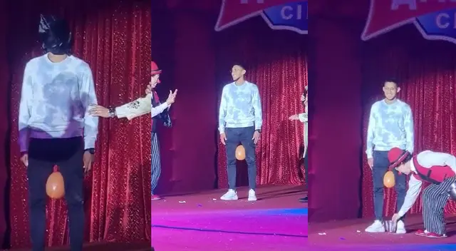 'Canchita' Gonzales asiste al circo, participa de truco y espectadores estallan en risas 'Canchita' Gonzales asiste al circo, participa de truco y espectadores estallan en risas