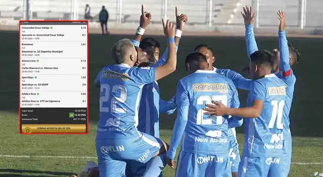 Aficionado podría ganar casi 500 soles si el equipo de sus amores gana.