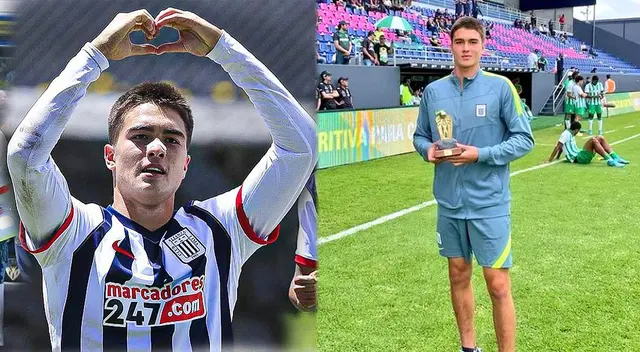 Juan Pablo Goicoechea publicó fotografía firmando contrato con Alianza Lima