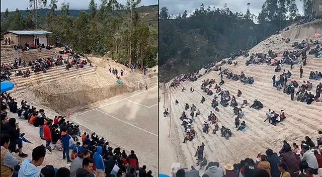 Cancha de arena cuenta con gradas y palcos vips en el cerro: Cancha de arena cuenta con gradas y palcos vips en el cerro: