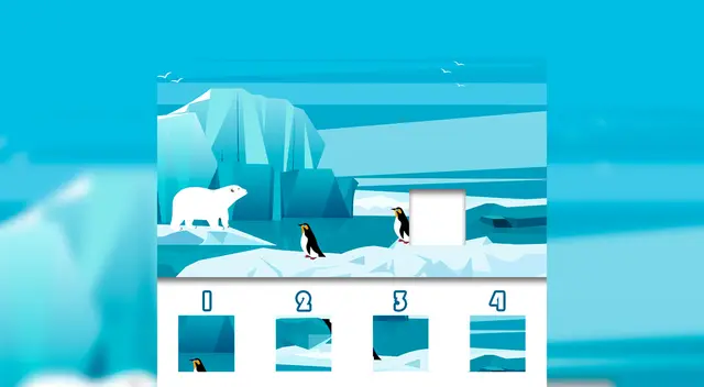 Reto visual: ¿Cuál es la pieza faltante? Tienes 8 segundos para encontrarla