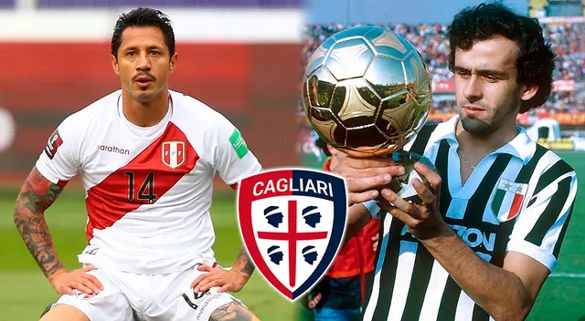 El peruano que superó a Michel Platini con el Cagliari de Gianluca Lapadula