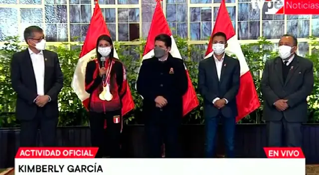 Kimberly García pidió apoyo a todos los deportes