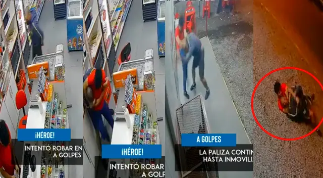 Viral: ladrón intenta robar a cajero y este lo ‘somete’ con una llave de UFC Viral: ladrón intenta robar a cajero y este lo ‘somete’ con una llave de UFC