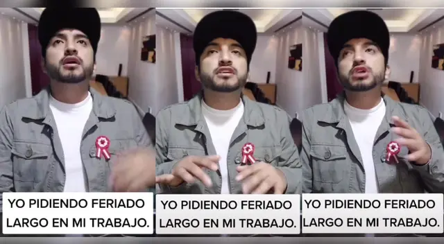 Joven pide feriado largo en su Joven pide feriado largo en su
