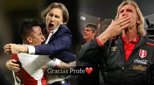 Christian Cueva saludó al país y se conmovió al recordar a Ricardo Gareca Christian Cueva saludó al país y se conmovió al recordar a Ricardo Gareca