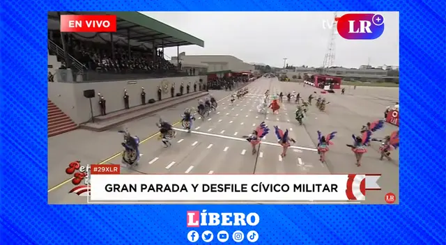 La tradicional Diablada se deja ver en el Desfile