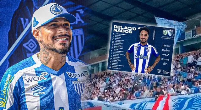 Paolo Guerrero podría debutar con Avaí este fin de semana