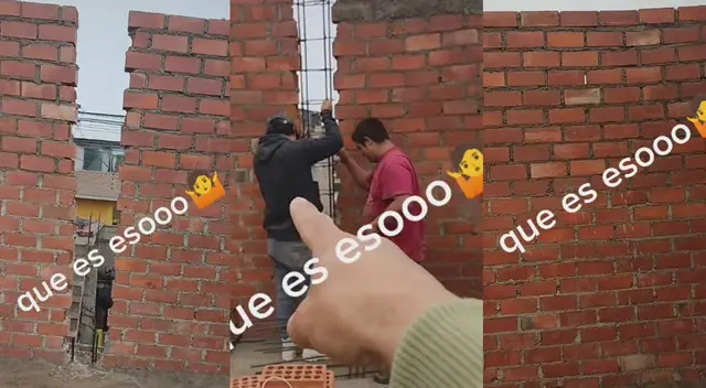 Hombre construye su casa y no se percata que las columnas las colocaron al último