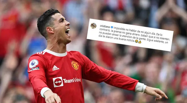 Cristiano Ronaldo aclaró sobre rumores con relación a su futuro
