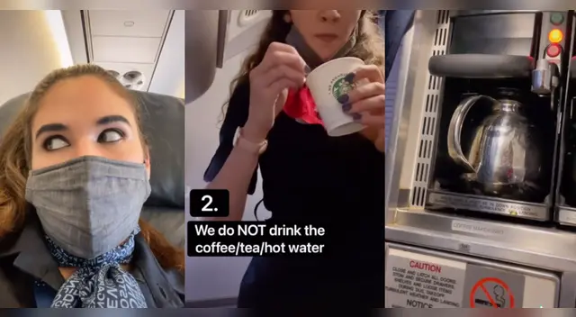 Azafata revela por qué no deberías tomar café o té en el avión Azafata revela por qué no deberías tomar café o té en el avión