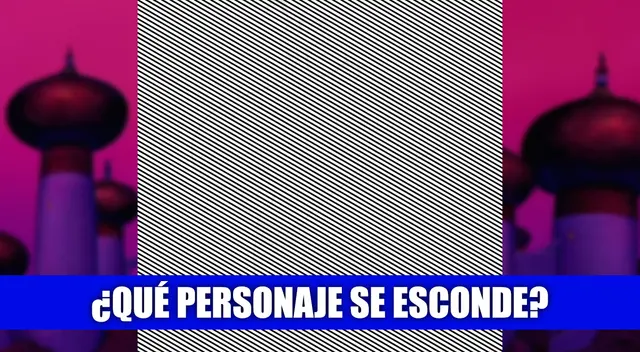 Ilusión óptica: ¿Qué personaje de Disney se oculta? Reconócelo en segundos