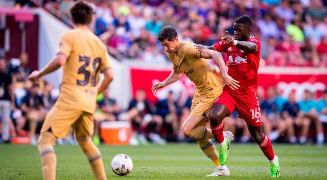 Barcelona enfrenta al New York RB Barcelona enfrenta al New York RB