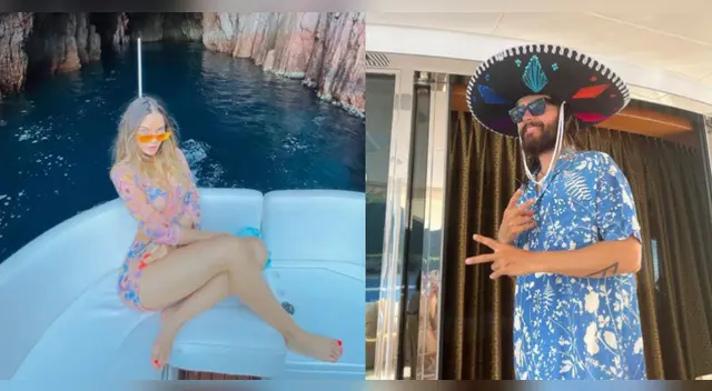 Belinda y Jared Leto vacacionan juntos