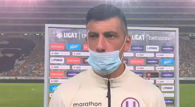 Federico Alonso molestó con la derrota de Universitario