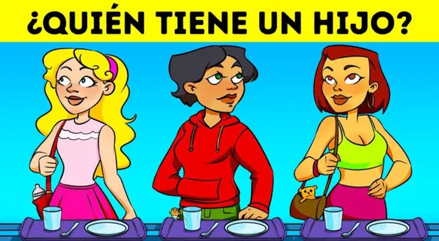 ¿Quién tiene un hijo? El 2% de personas fallaron en este acertijo visual nivel EXTREMO ¿Quién tiene un hijo? El 2% de personas fallaron en este acertijo visual nivel EXTREMO