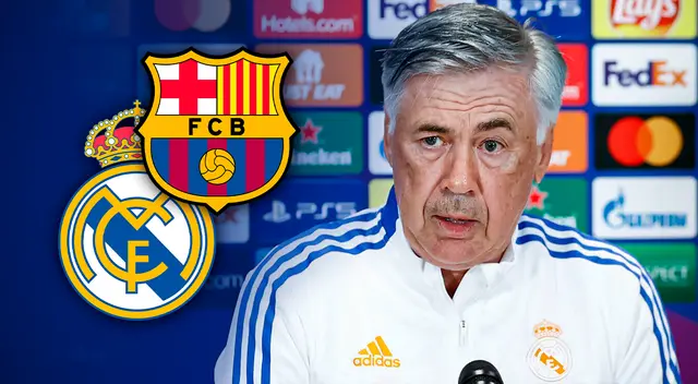 Carlo Ancelotti se rinde ante Barcelona: