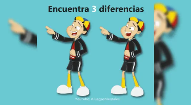 ¿Cuáles son las 3 diferencias en Quico? Solo los GENIOS superan este reto visual ¿Cuáles son las 3 diferencias en Quico? Solo los GENIOS superan este reto visual