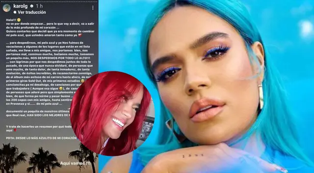 Karol G anuncia gran cambio a través de su Instagram