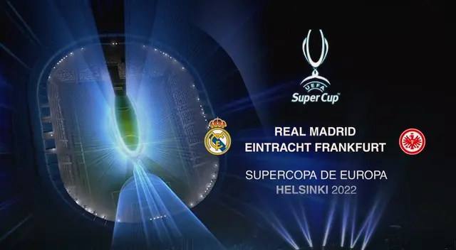 Real Madrid y Eintracht Frankfurt se miden por la Supercopa de Europa Real Madrid y Eintracht Frankfurt se miden por la Supercopa de Europa