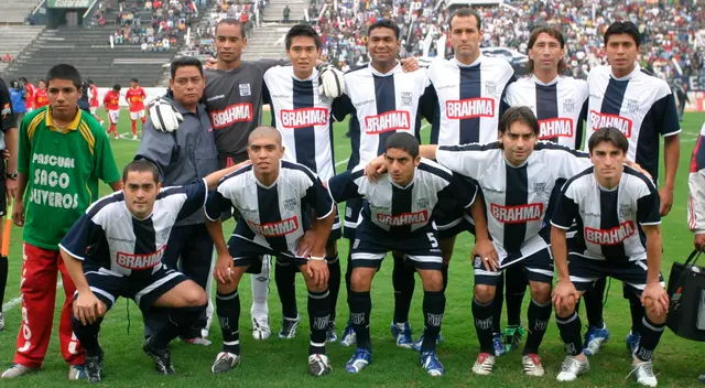 Alianza lima y el equipo que salió campeón en 2006 Alianza lima y el equipo que salió campeón en 2006