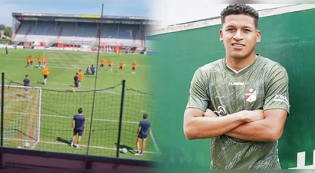 Fernando Pacheco se lució con gol en entrenamiento del Emmen