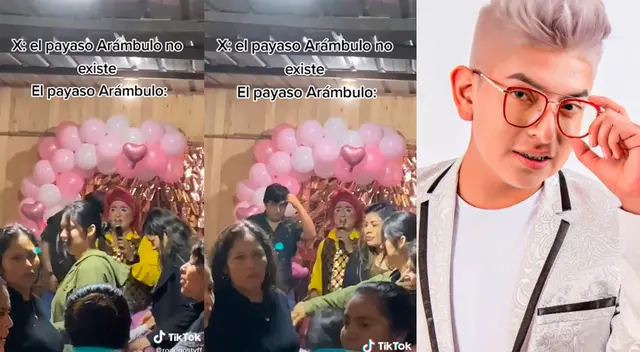 TikTok: payasito peruano sorprende al cantar igual que Bryan Arámbulo en pleno show infantil TikTok: payasito peruano sorprende al cantar igual que Bryan Arámbulo en pleno show infantil