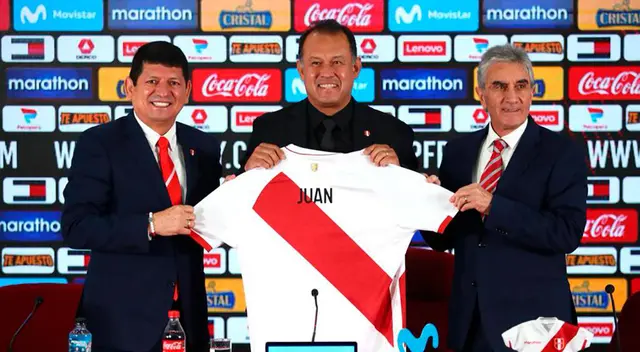 Juan Reynoso presentado como nuevo DT de la Selección Peruana Juan Reynoso presentado como nuevo DT de la Selección Peruana