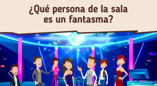 Acertijo visual para GENIOS: descubre en 8 segundos quién es un fantasma