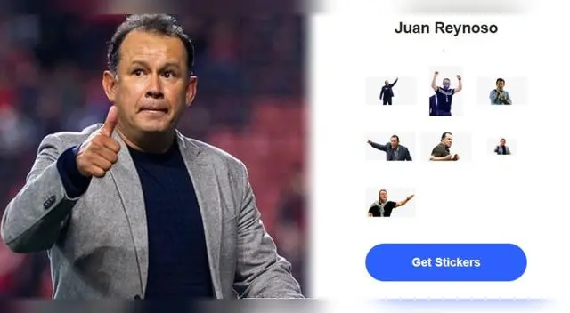 Descarga los mejores stickers del nuevo DT de la Selección Peruana, Juan Reynoso