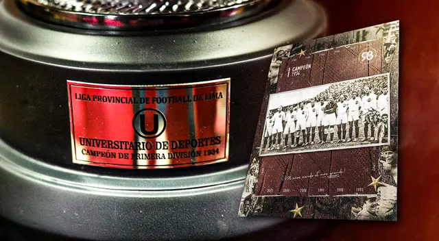 Universitario alardea del título de 1934 y le deja provocador mensaje a Alianza Lima