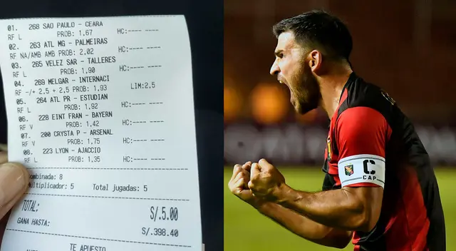 Un hincha apostó 5 soles y podría terminar llevándose 400 Un hincha apostó 5 soles y podría terminar llevándose 400